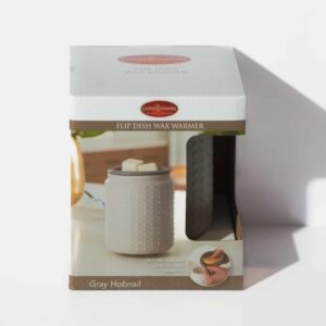 Slate Hobnail Flip-Top Wax Melter