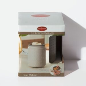 Slate Hobnail Flip-Top Wax Melter