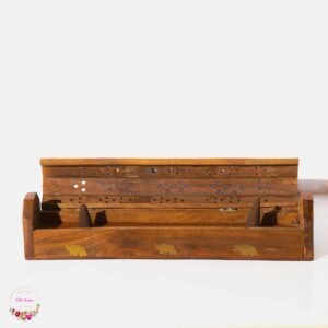 Incense Cone Wooden Box