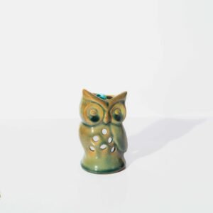Small Cylindrical Owl Oil/Wax Melt Burner