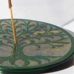 Tree of Life Incense Holder – Natural Green - Thumbnail Image 2